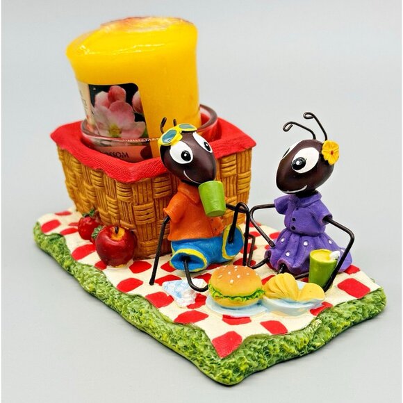 Yankee Candle Other - Yankee Candle Ant Picnic Summer Fruits Burger 4.5 inch Votive Holder 1190601
